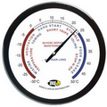 14" Wall Thermometer with Full Color Imprint